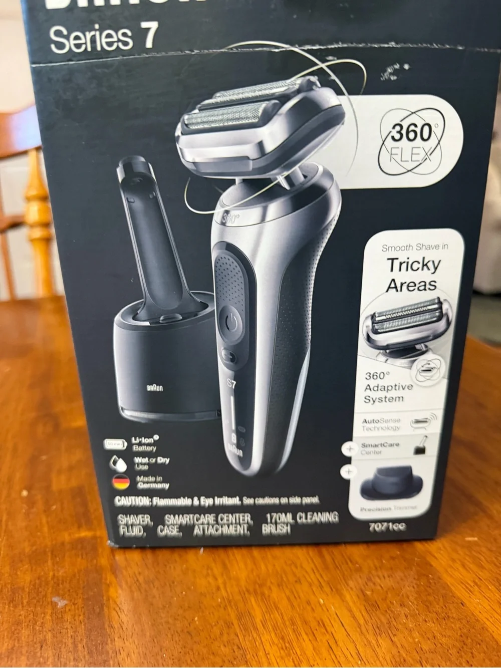 Brand New BRAUN Series 7 360 Degrees Adaptive System Men’s Shaver Retail $179